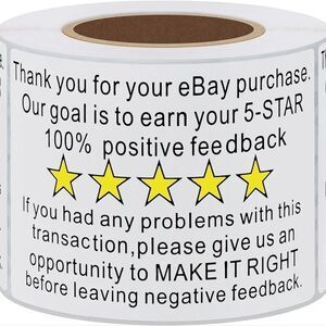 Seller Thank You Stickers